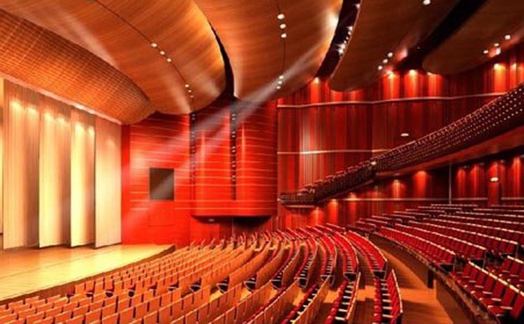 湖北潛江大劇院木質(zhì)吸音板聲學(xué)工程-1 湖北潛江大劇院木質(zhì)吸音板聲學(xué)工程-1