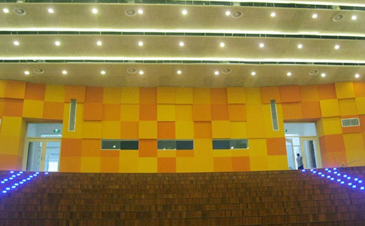 安徽亳州會(huì)議廳吸音板聲學(xué)工程-1