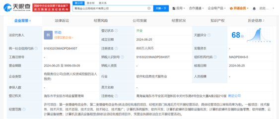 金山云在青海成立網(wǎng)絡技術公司 企業(yè)向多元化服務全面提速